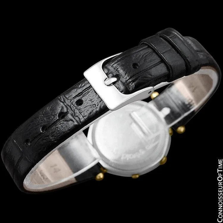 Gerald Genta Success Ladies Watch (Designer of Audemars Piguet Royal Oak) - Stainless Steel & 18K Gold