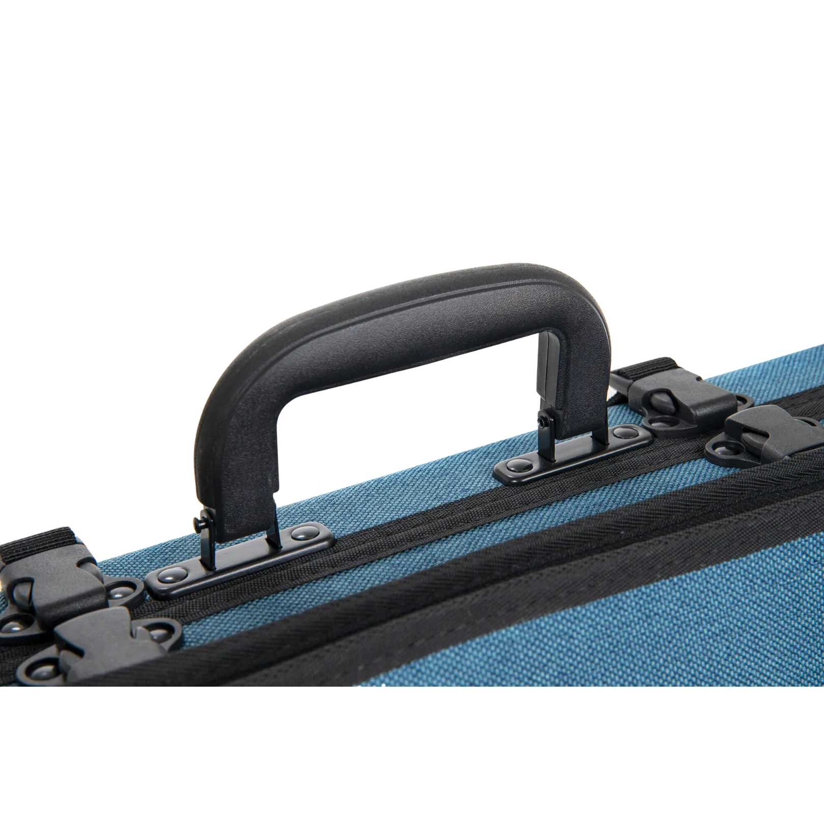 GEWA Bio-A Oblong Violin Case with Sheet Music Pocket 1/2-4/4 Blue