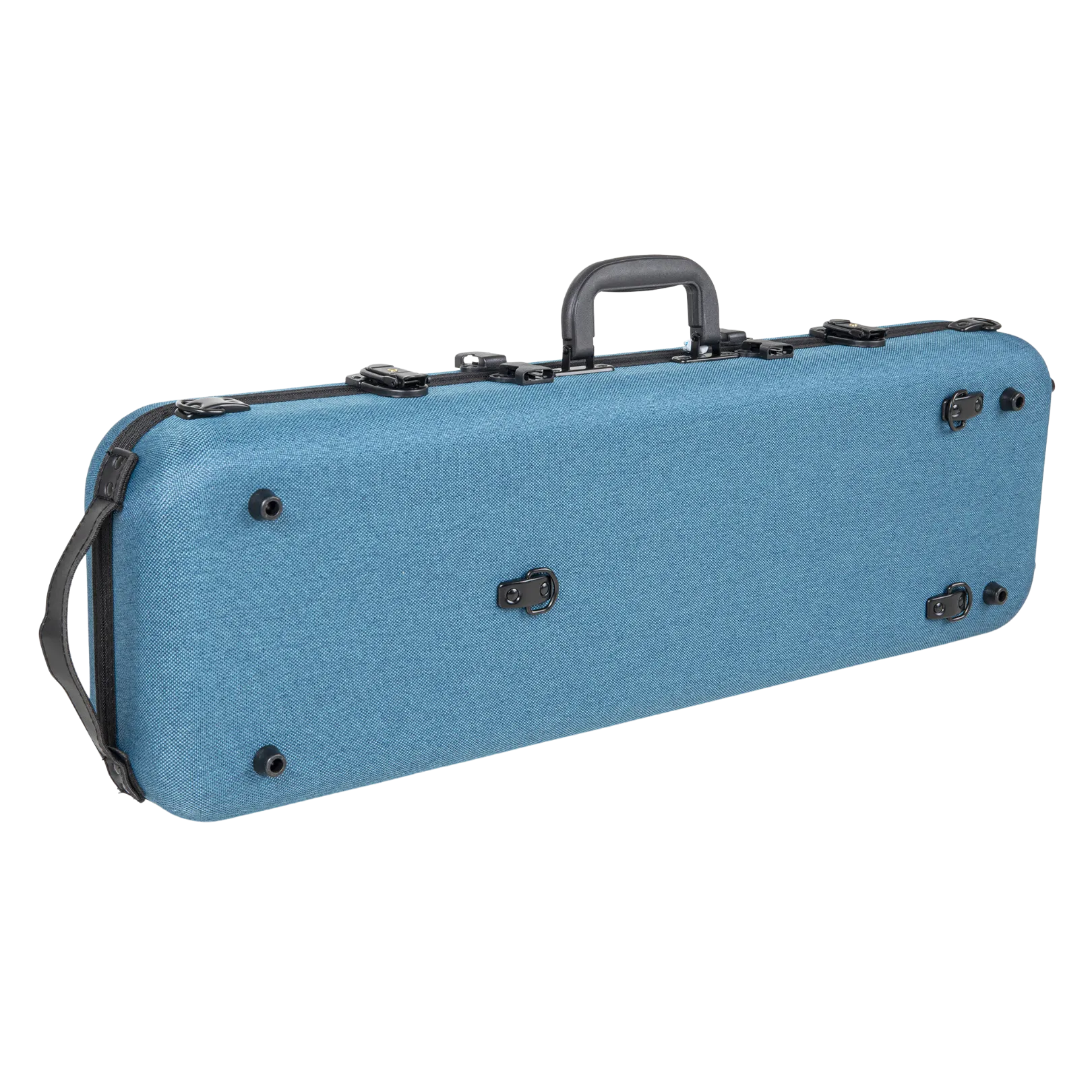 GEWA Bio-A Oblong Violin Case with Sheet Music Pocket 1/2-4/4 Blue