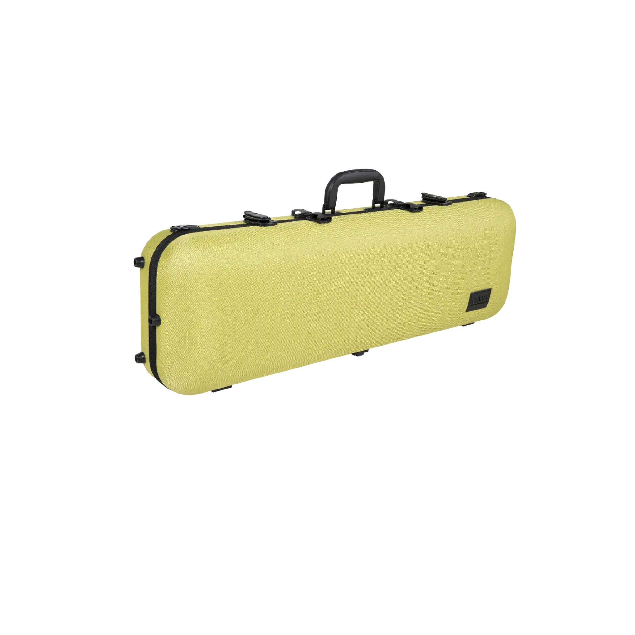 GEWA Bio-A Oblong Violin Case with Sheet Music Pocket 1/2-4/4 Lime