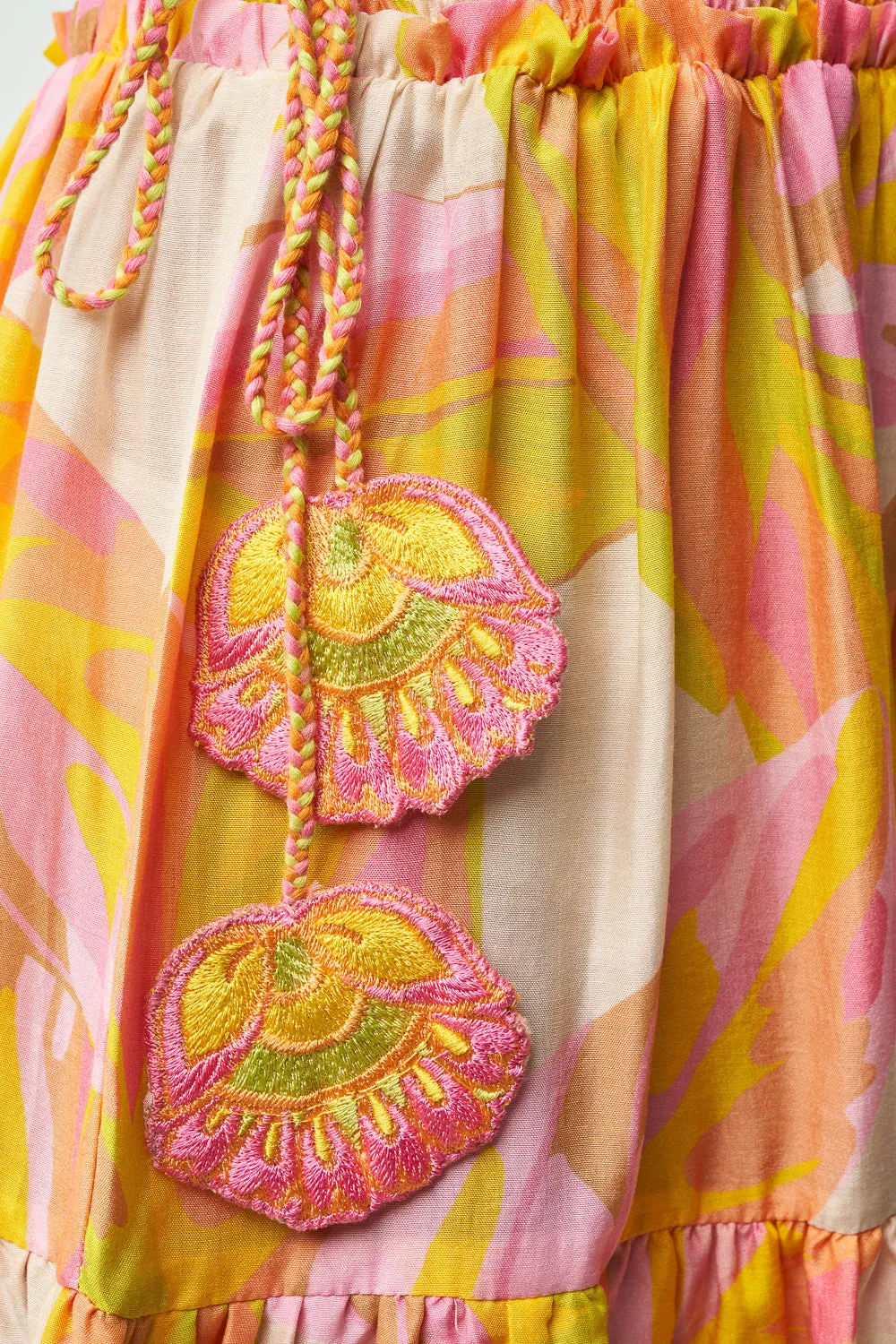 GIA DRESS - GENUS MUSA ORANGE