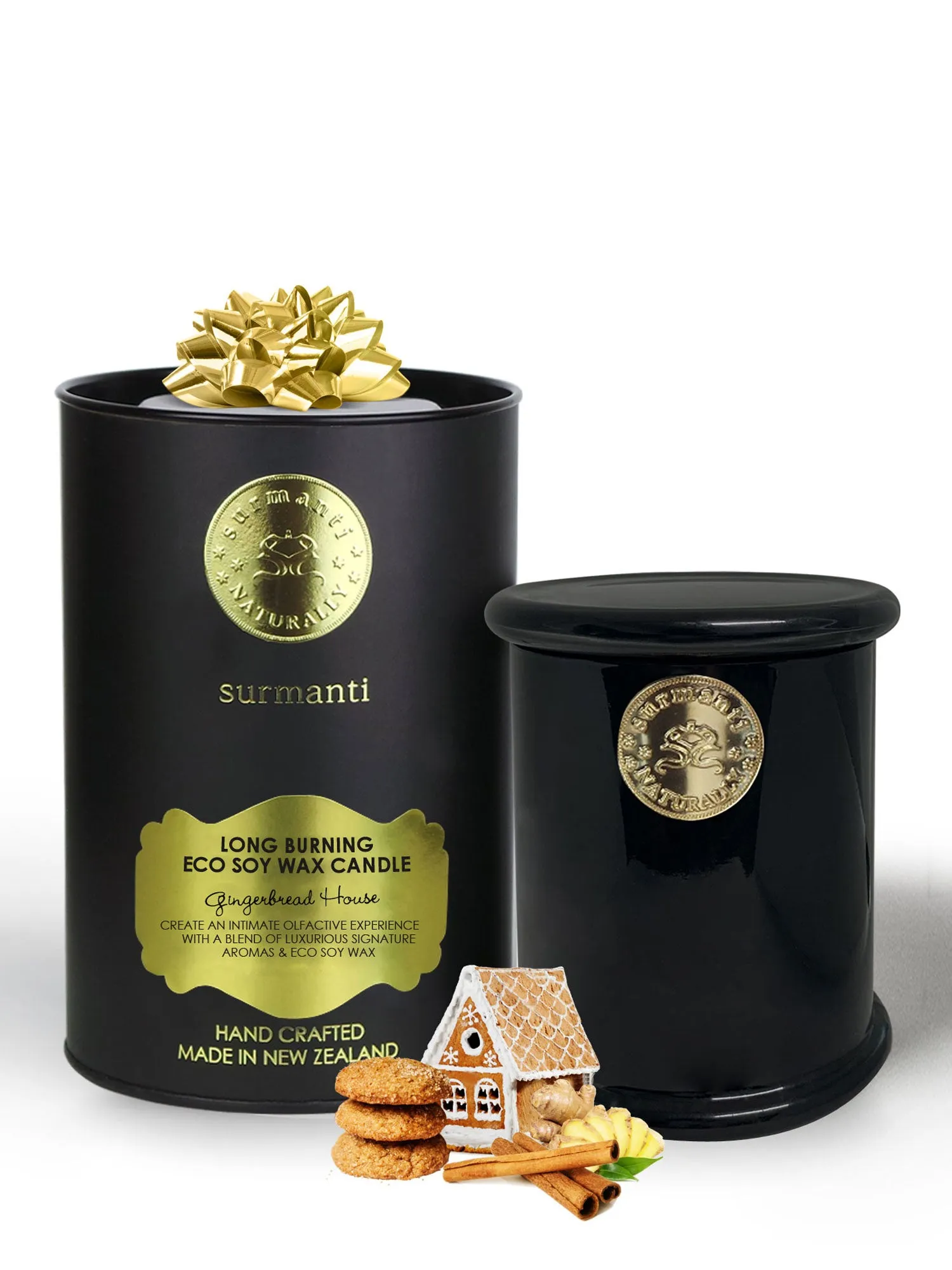 Gingerbread House Long Burning Eco Soy Candle - Limited Edition