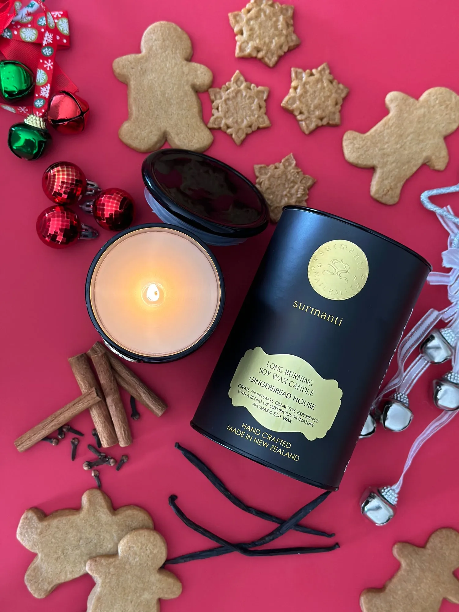 Gingerbread House Long Burning Eco Soy Candle - Limited Edition