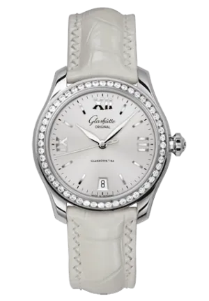 Glashutte - Lady Serenade - Stainless Steel and Diamonds