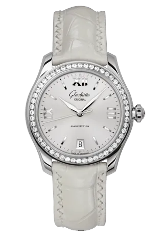 Glashutte - Lady Serenade - Stainless Steel and Diamonds