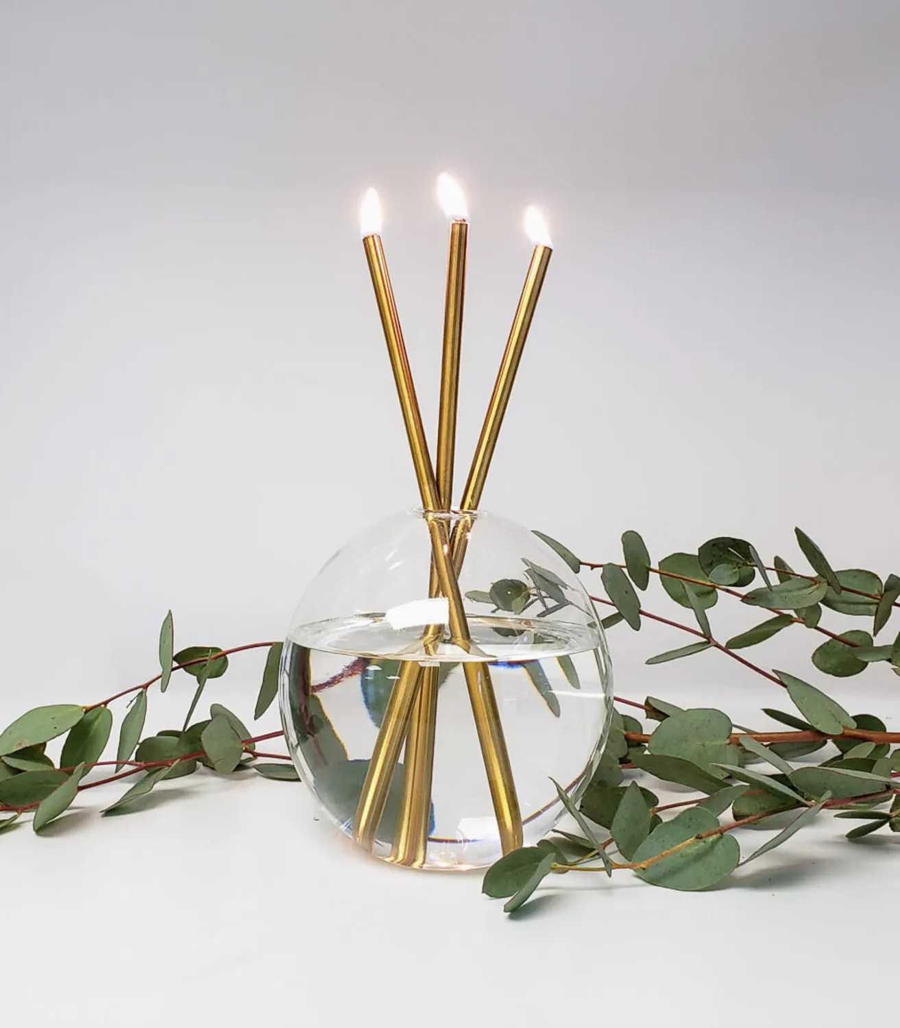 Gold Everlasting Candles