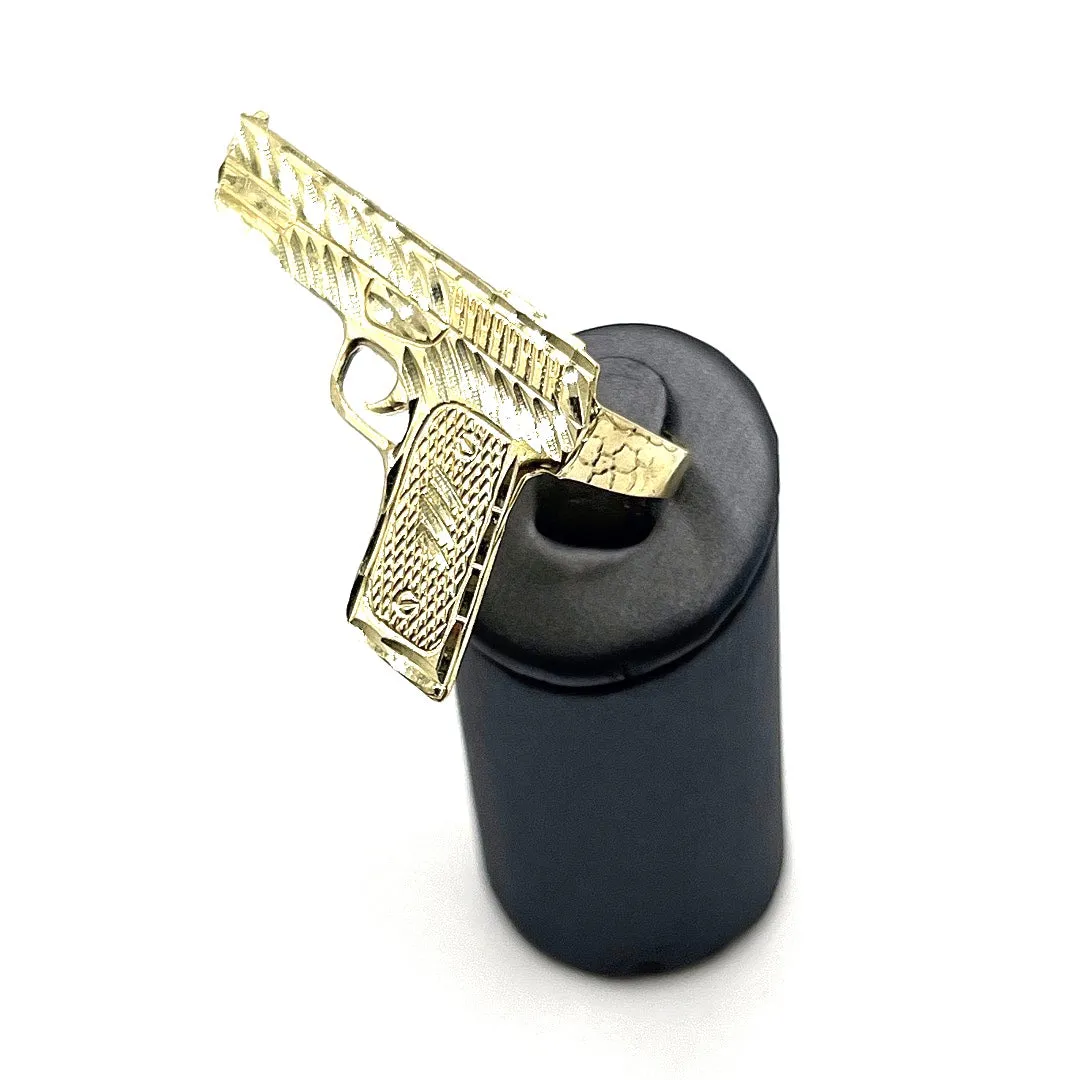 Gold Gun Ring