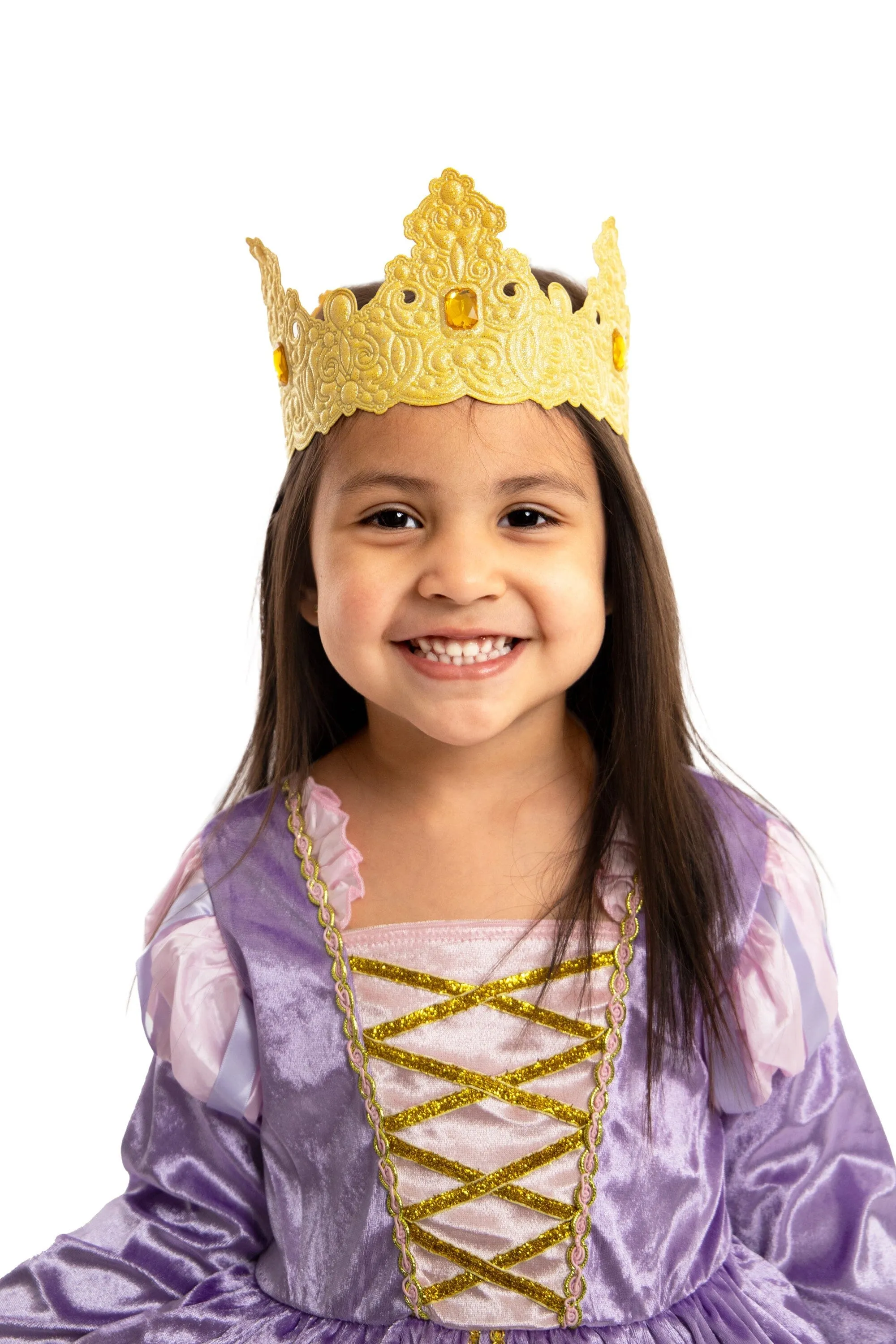 Gold Sparkle Queen Full Crown