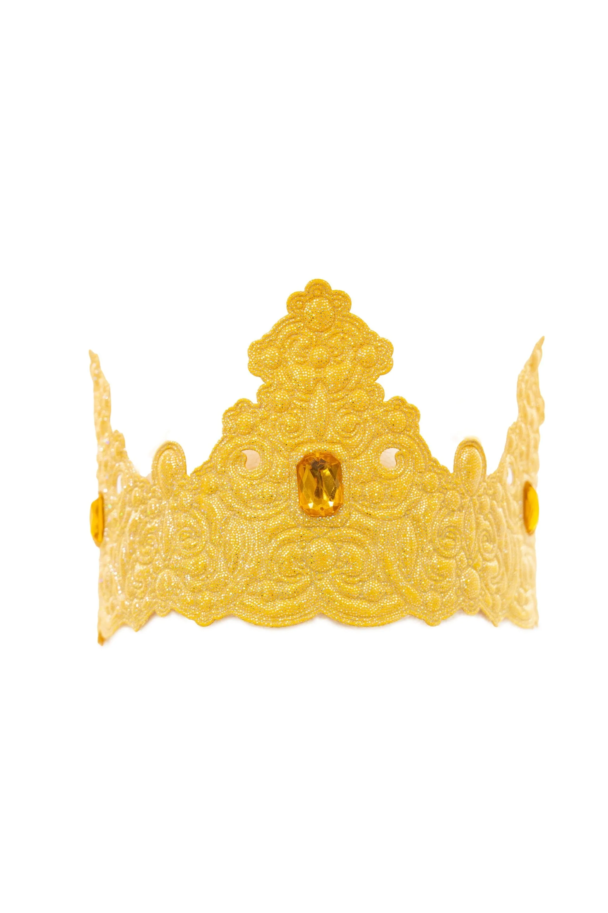 Gold Sparkle Queen Full Crown