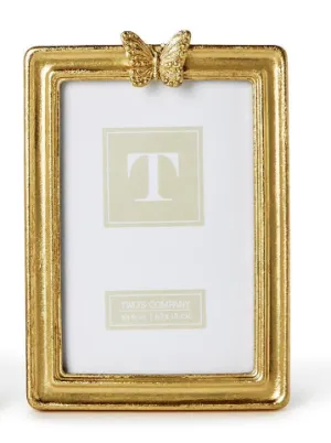 Golden Butterfly 4x6 Frame