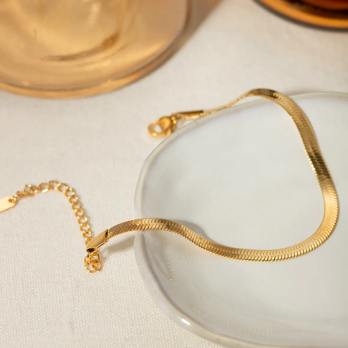 Golden Grace Anklet