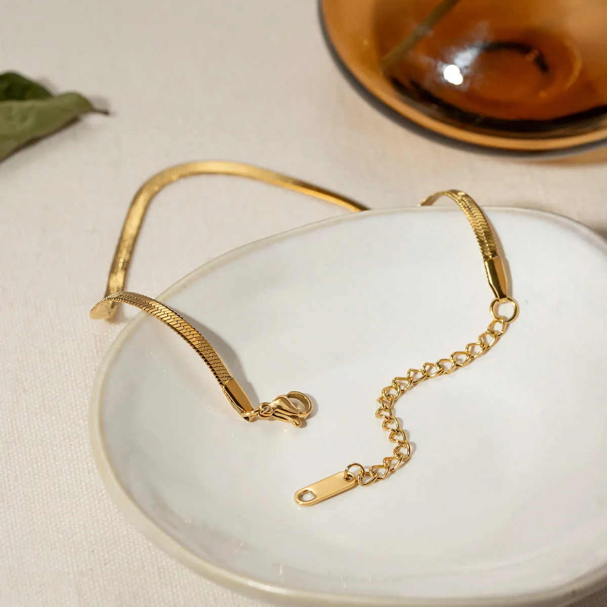 Golden Grace Anklet
