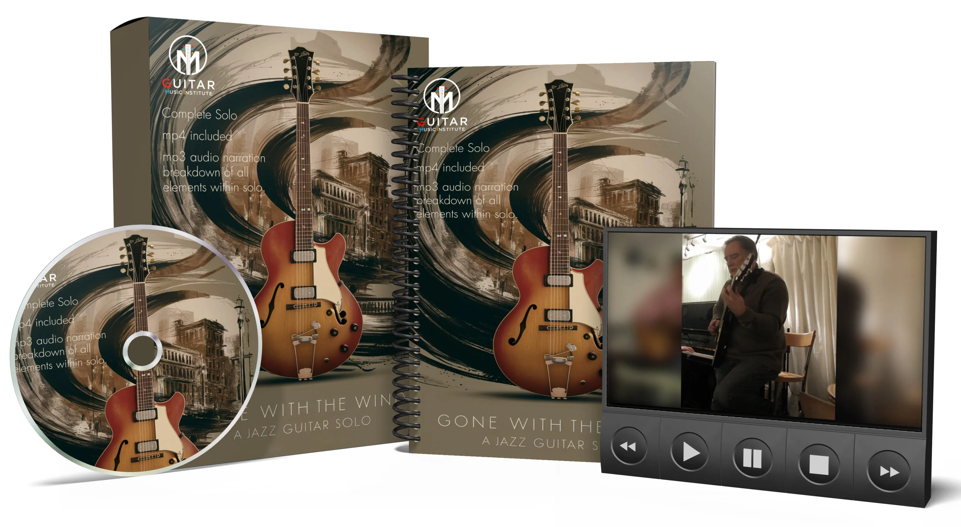 Gone With The Wind - A Jazz Guitar Solo