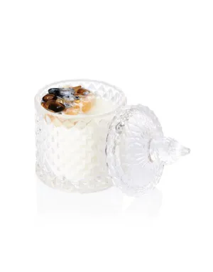 Good Fortune Crystal Candle