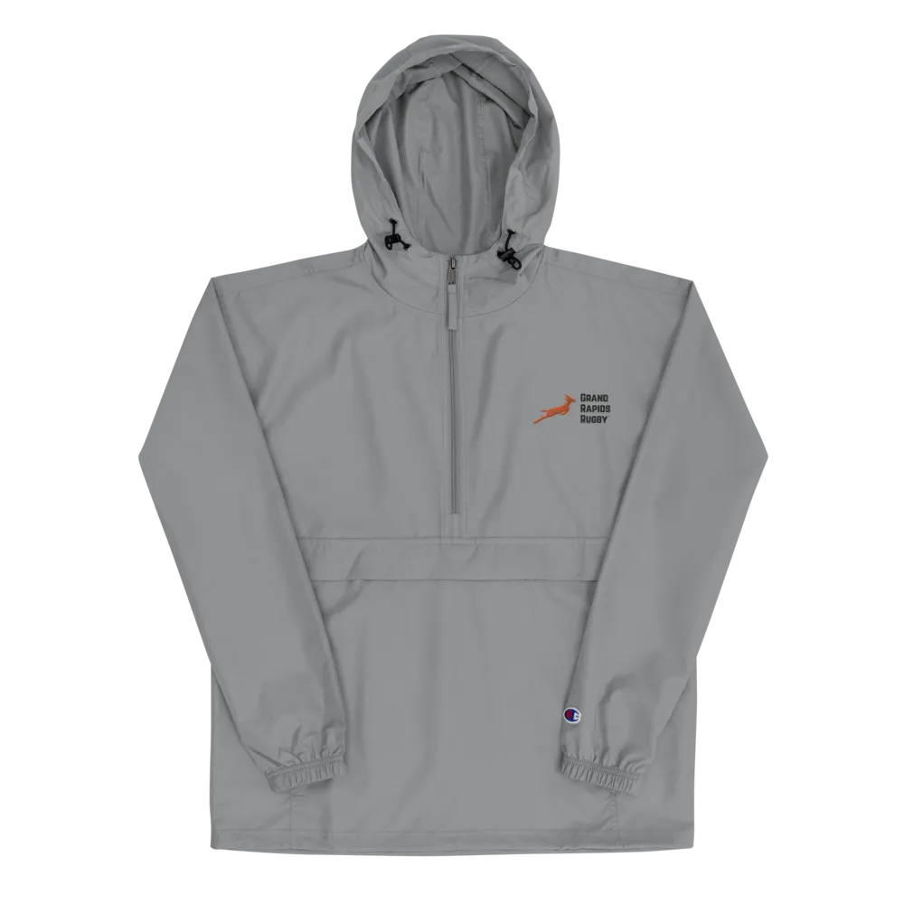 GR Rugby Embroidered Champion Packable Jacket