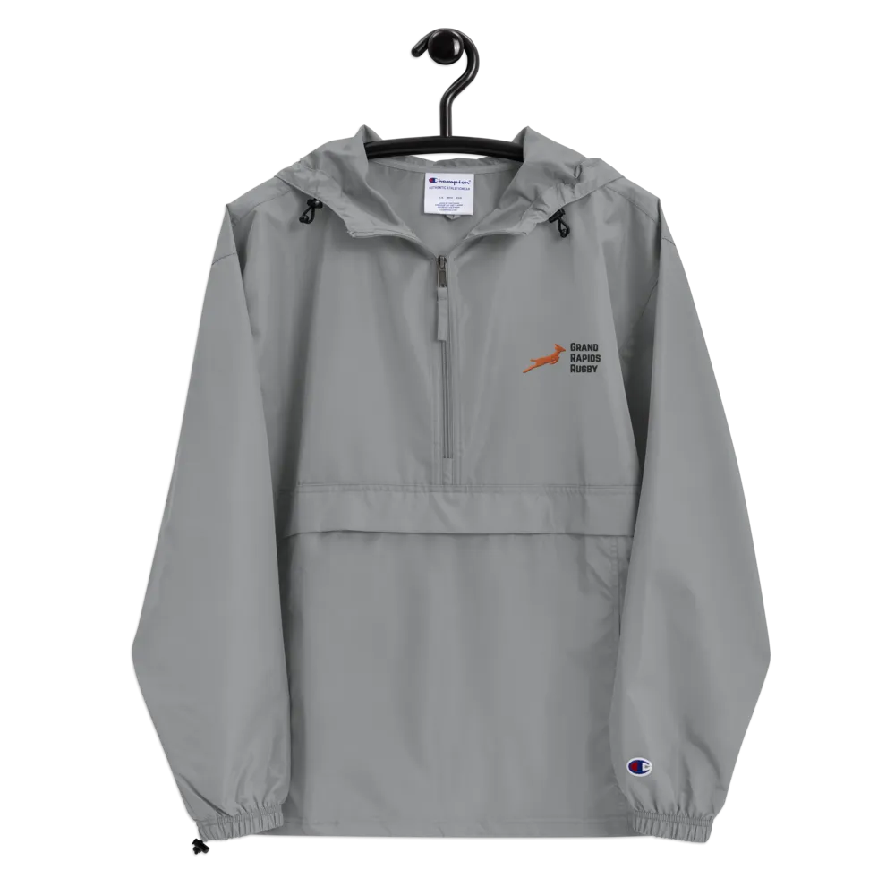 GR Rugby Embroidered Champion Packable Jacket