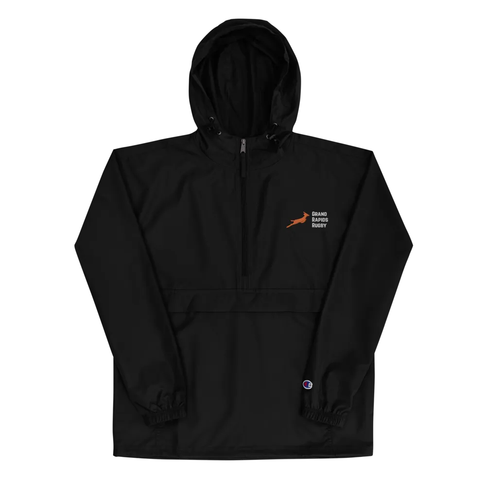 GR Rugby Embroidered Champion Packable Jacket