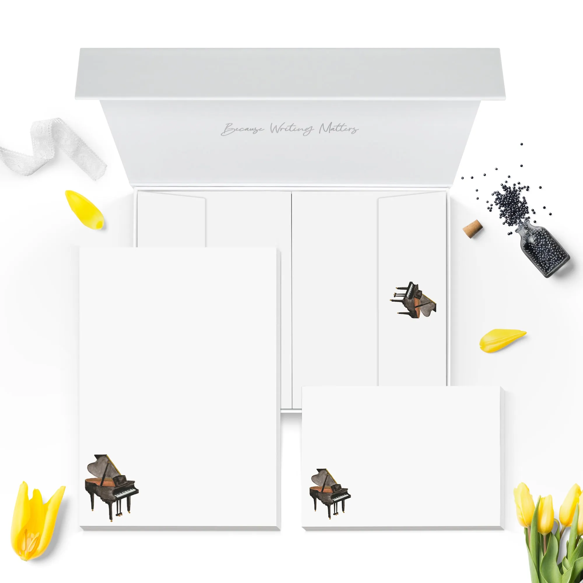 Grand Piano Letter Writing Set