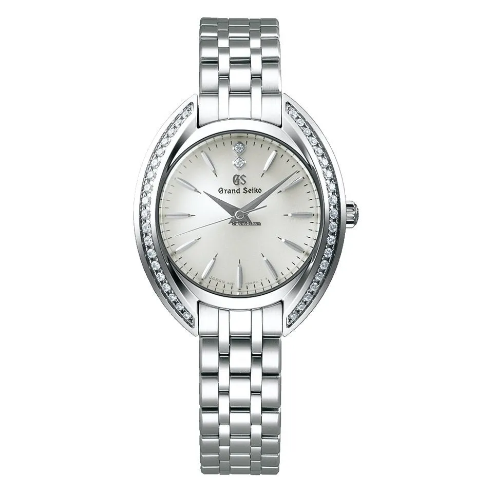 Grand Seiko Ladies quartz 4J diamond Seiko watch STGF343  30mm watch