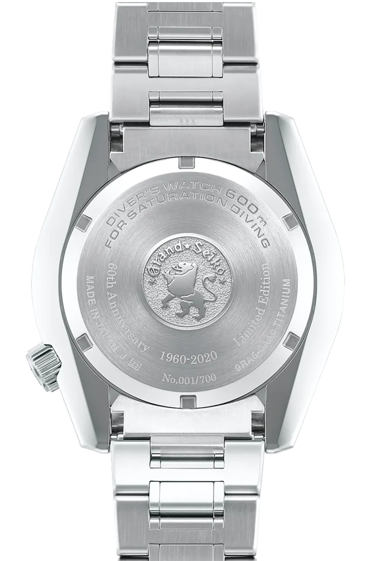 Grand Seiko Sport Collection 5-Days Spring Drive Professional 600M Diver 60th Anniversary Limited Edition SLGA001