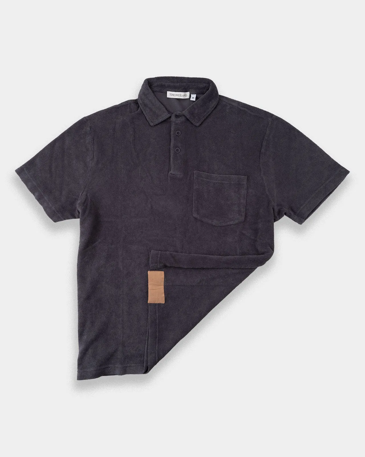 Graphite Terry Polo (Sale)