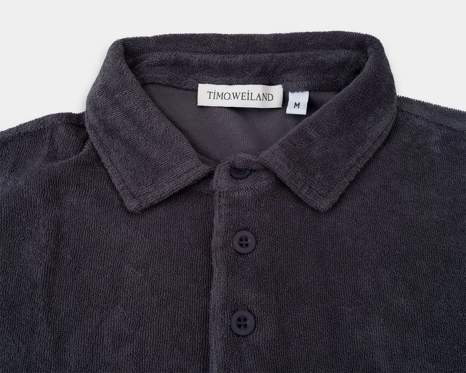 Graphite Terry Polo (Sale)