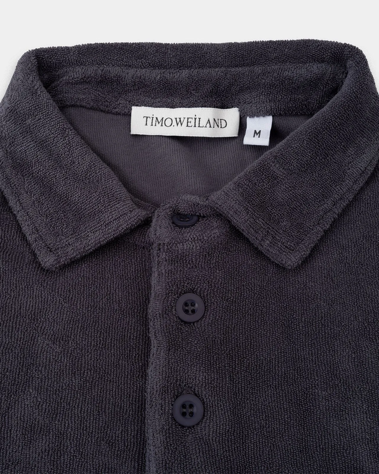 Graphite Terry Polo (Sale)
