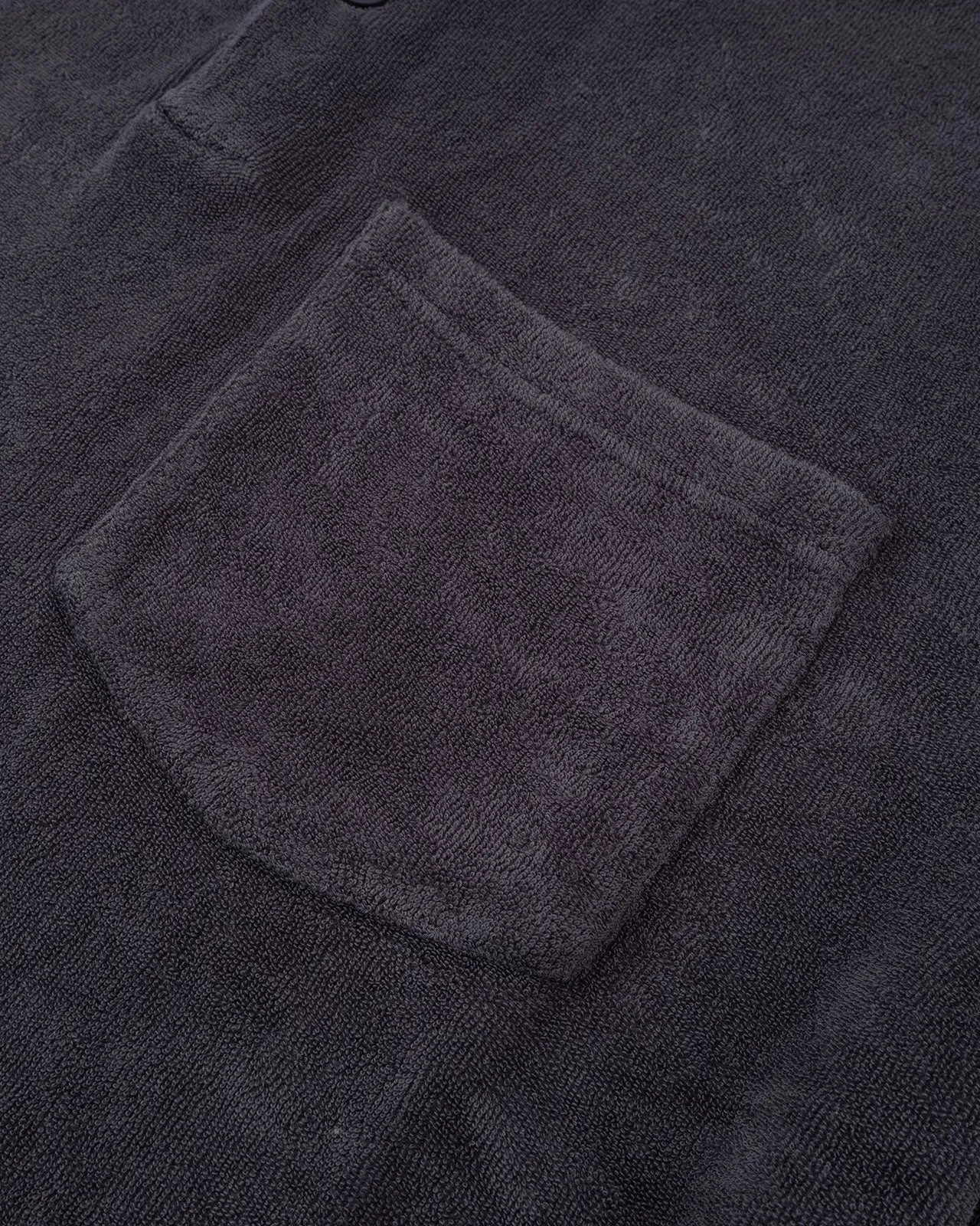 Graphite Terry Polo (Sale)