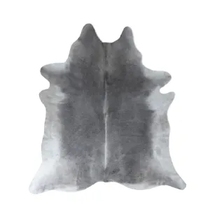 Gray Nelore Premium Brazilian Cowhide, XL CH25N R
