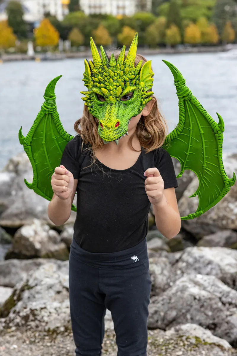Great Pretenders Dragon Mask, Green