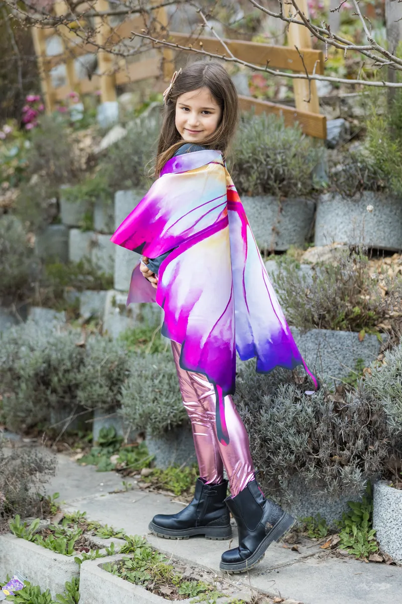 Great Pretenders Ombre Butterfly Soft Wings, Size 4-6