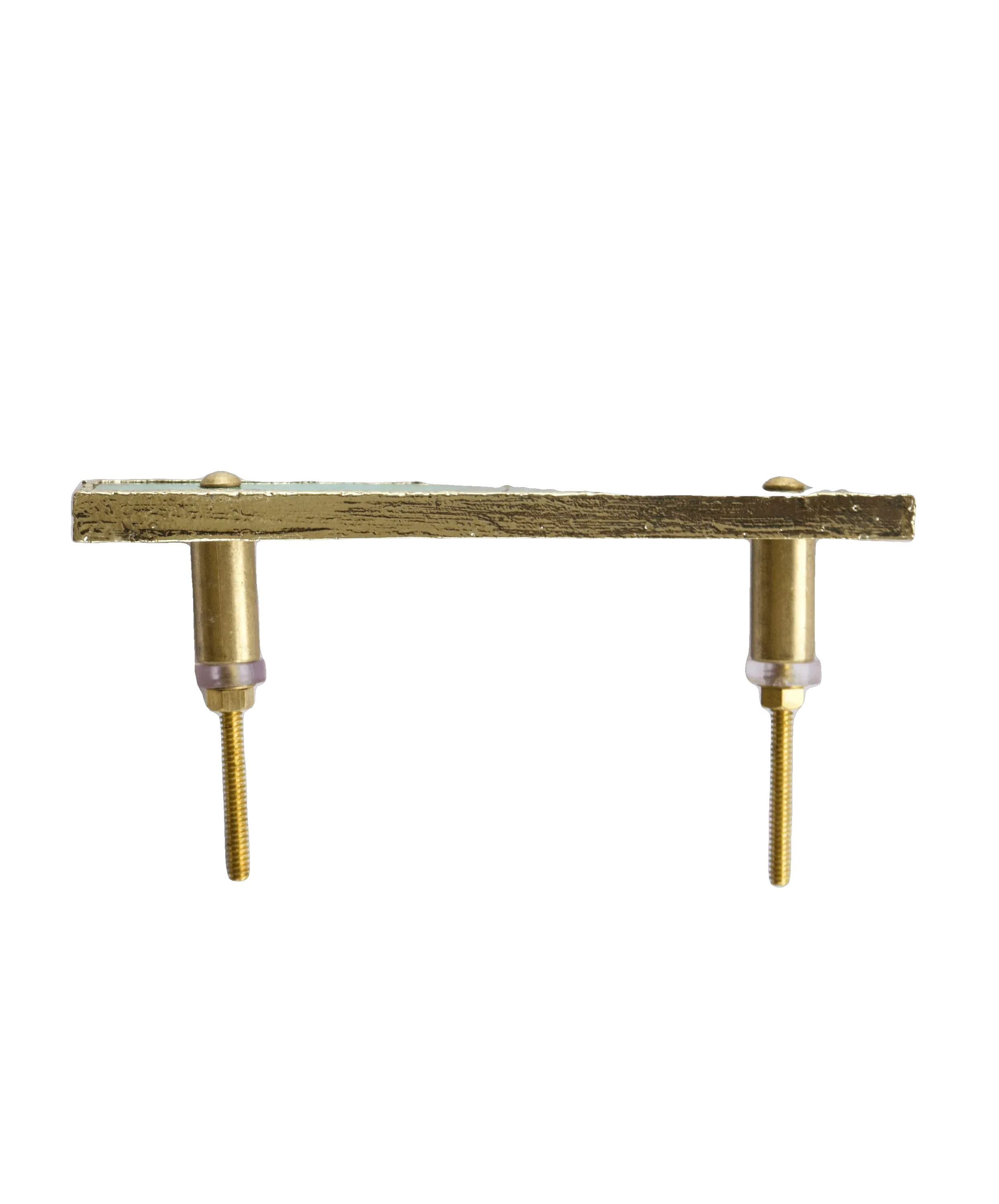 Green Agate Cabinet Door Pull Handle - Set of 4