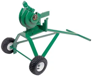 Greenlee 1801 Mechanical Bender for 1-1/4 to 1-1/2-Inch IMC and Rigid Conduit with Undercarriage