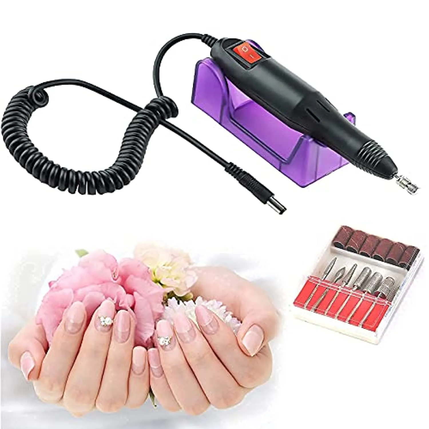 GreenLife Electric Nail Drill 20000rpm machine   54W 18pcs UV LED Nail Light Portable UV LED Nail Lamp
