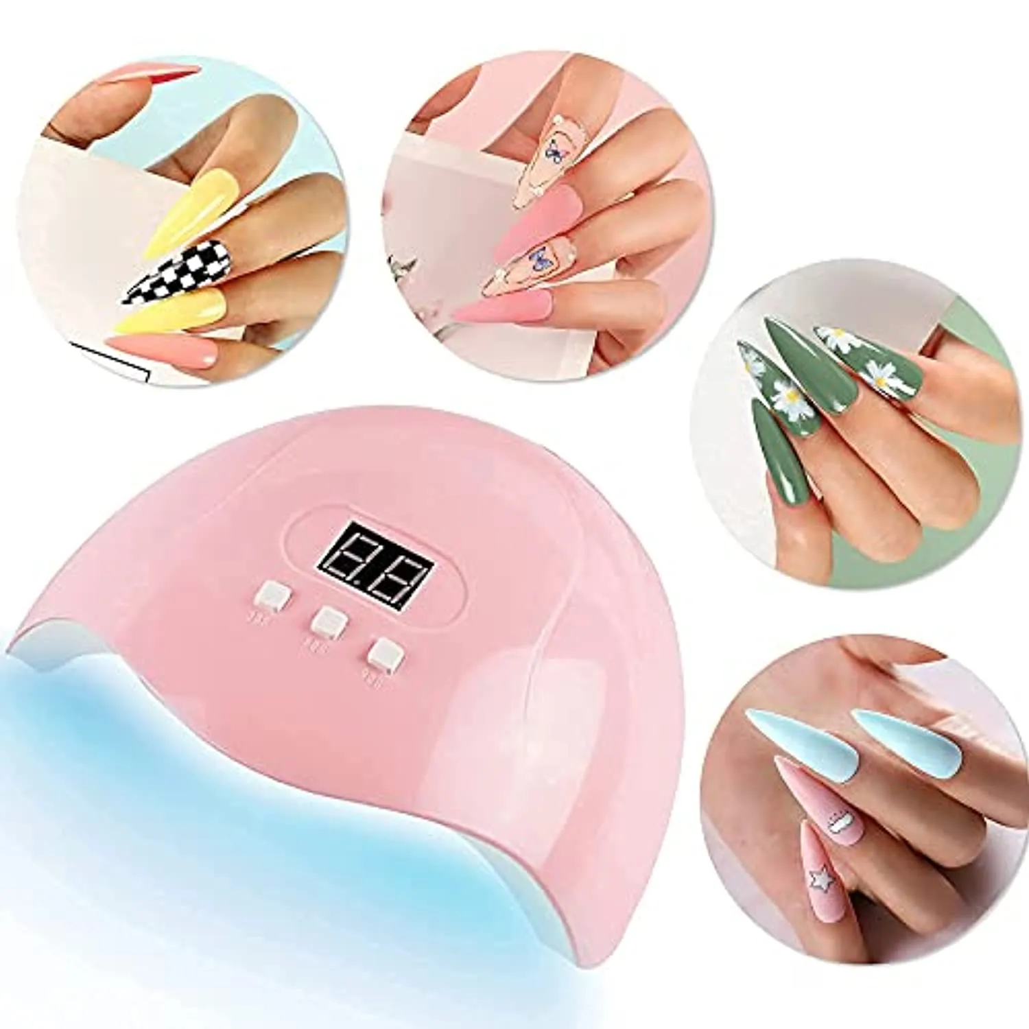 GreenLife Electric Nail Drill 20000rpm machine   54W 18pcs UV LED Nail Light Portable UV LED Nail Lamp