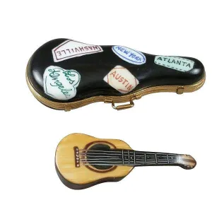 Guitar In Black Case