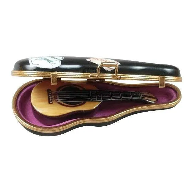 Guitar In Black Case