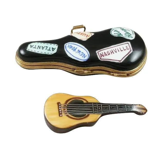 Guitar In Black Case