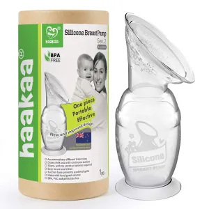 Haakaa Silicone Breast Pump (150ml)