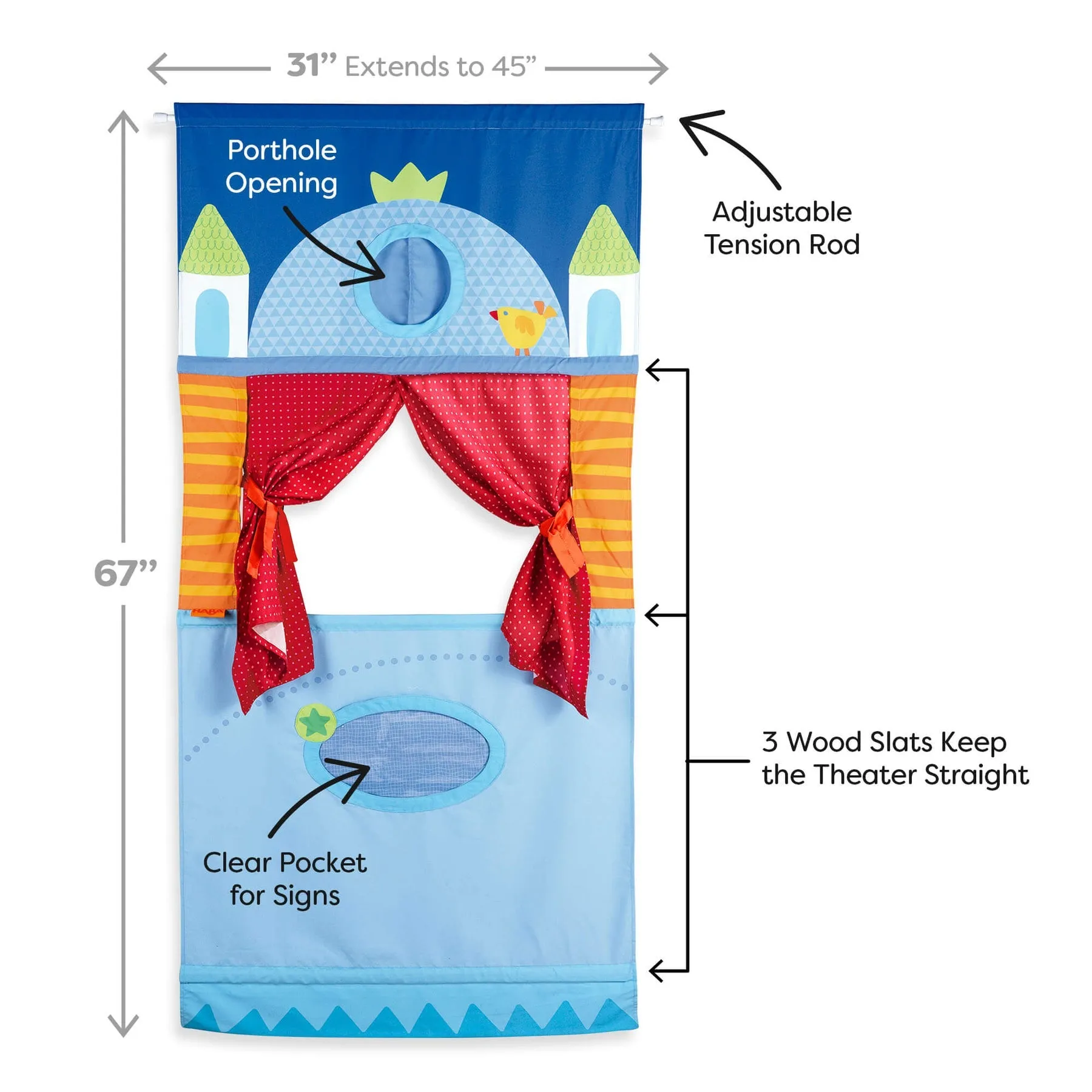 Haba Hanging Doorway Puppet Theater