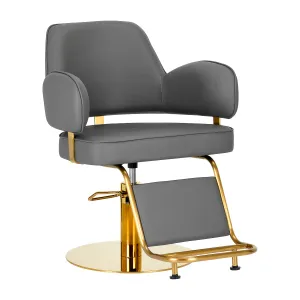 Hairdressing chair Gabbiano Linz NQ Gray