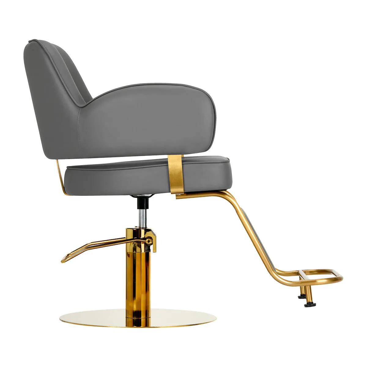 Hairdressing chair Gabbiano Linz NQ Gray