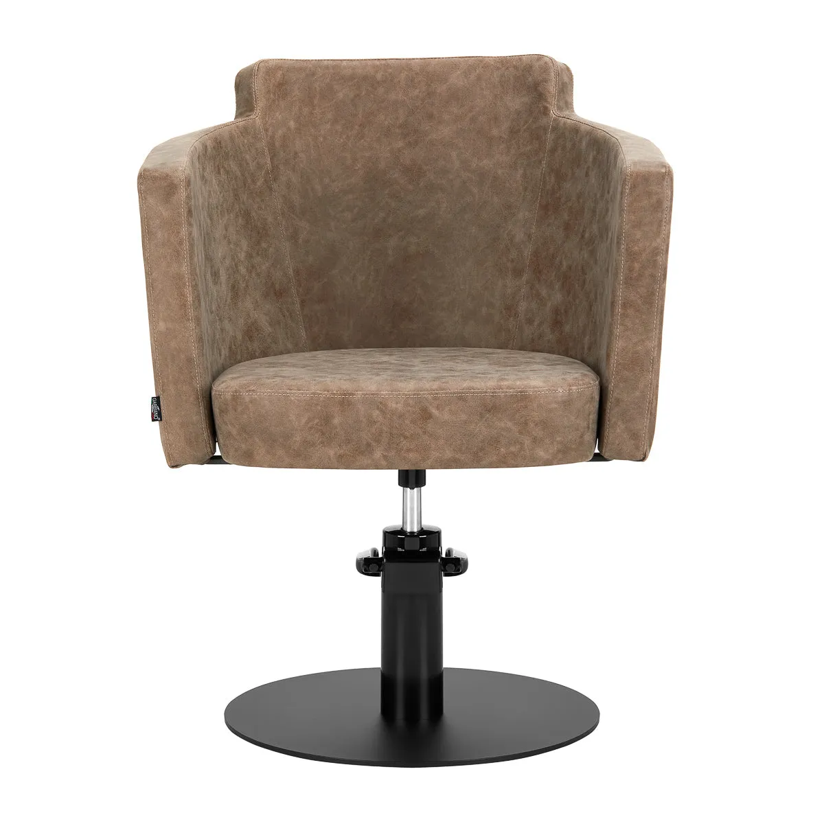 Hairdressing chair Gabbiano Roma old Brown