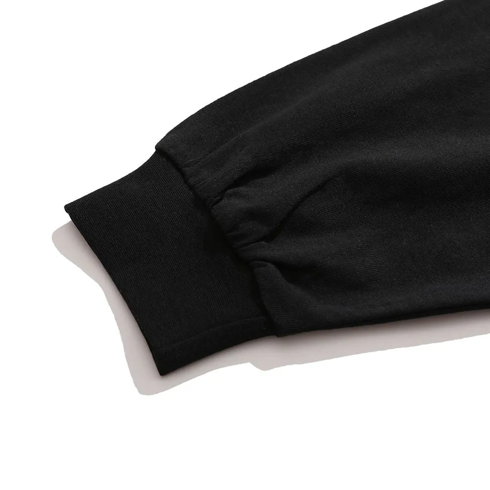 Half Turtleneck Rhinestone Sweatshirt