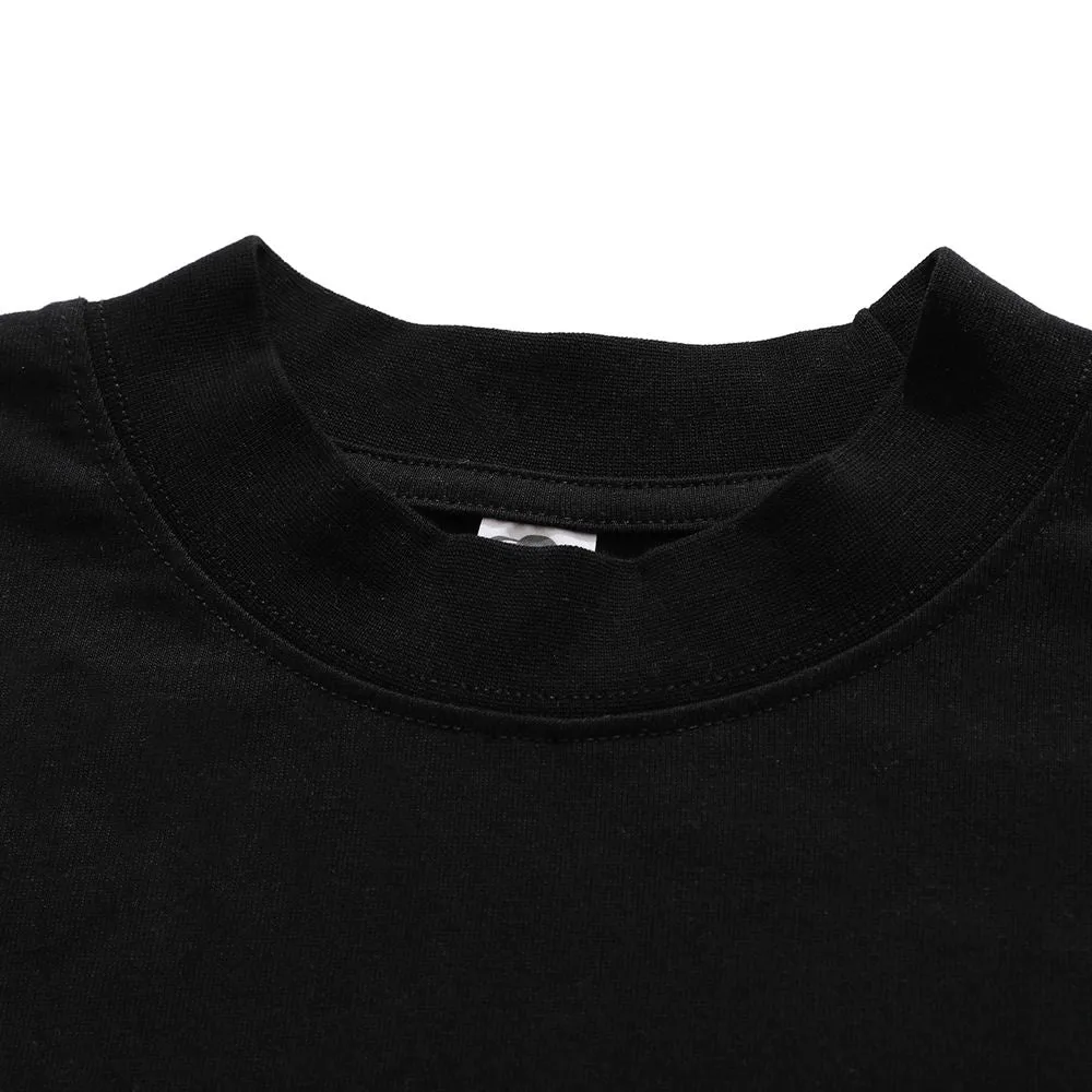Half Turtleneck Rhinestone Sweatshirt