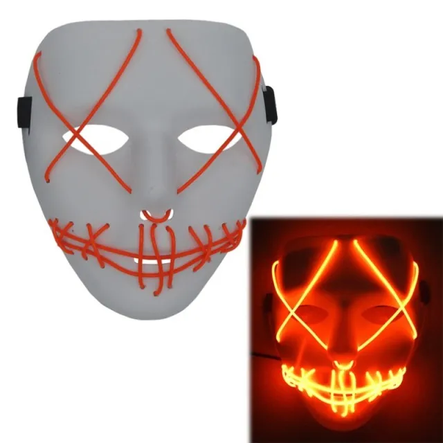 Halloween Purge LED Mask