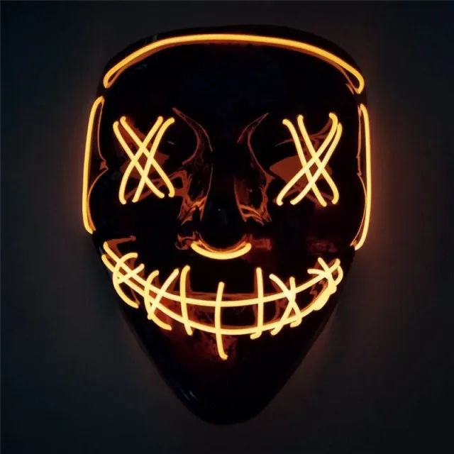 Halloween Purge LED Mask