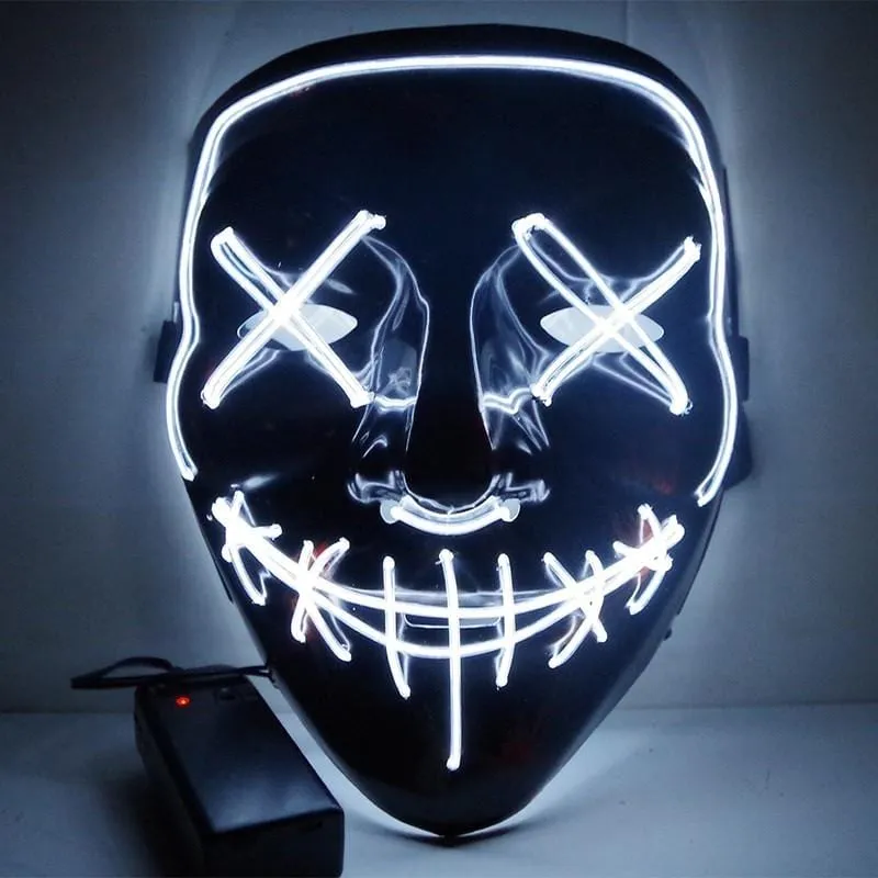 Halloween Purge LED Mask