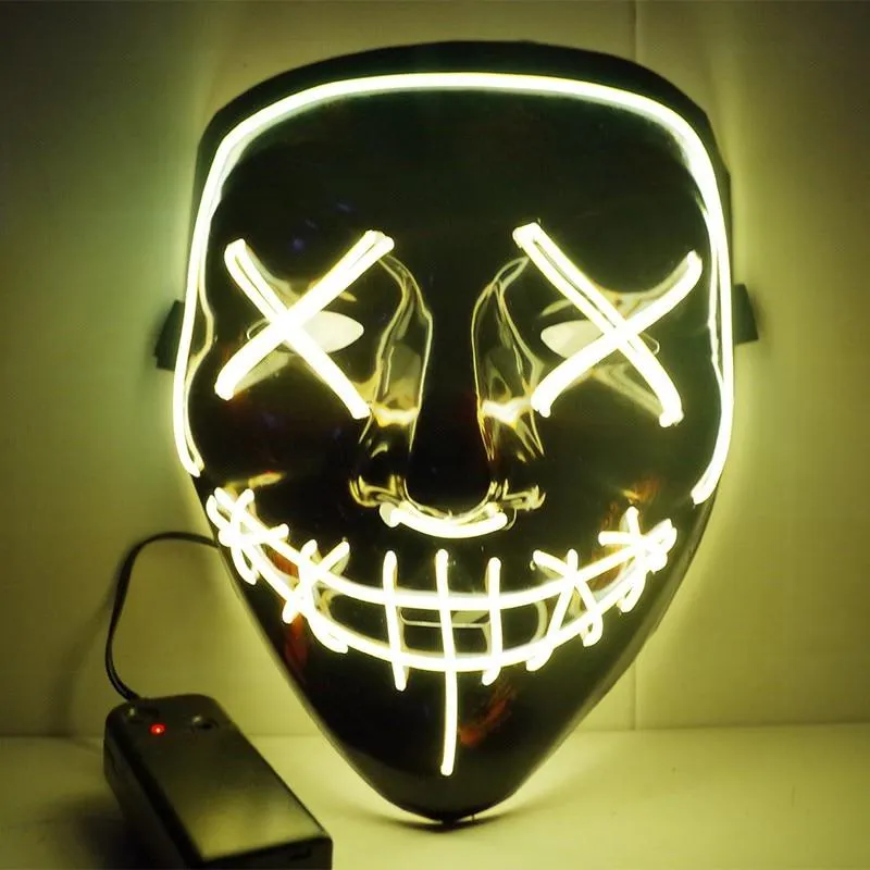 Halloween Purge LED Mask