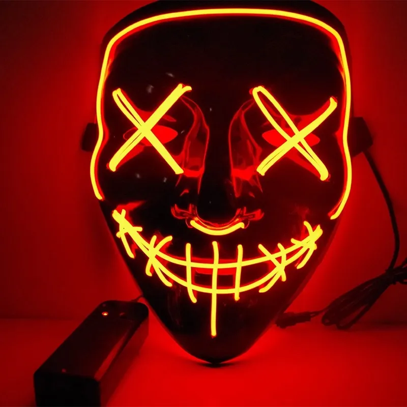 Halloween Purge LED Mask